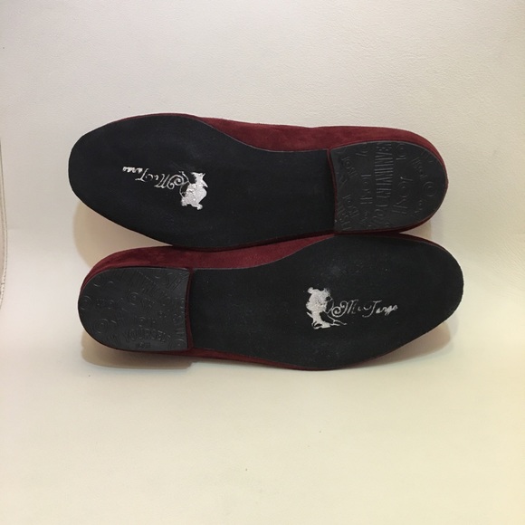 Handmade suede tango/salsa men’s dance shoes - Picture 3 of 6